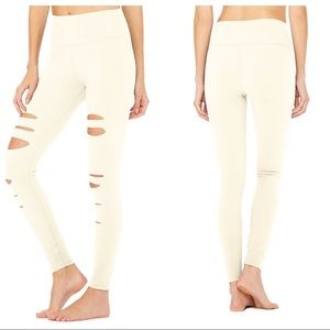 High-Waist Ripped Warrior Legging